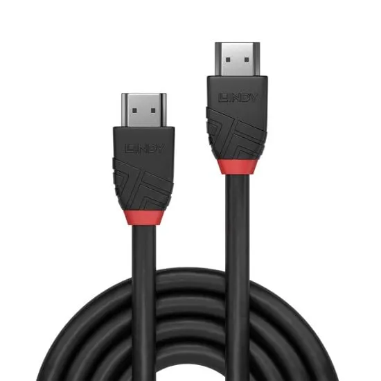 Vente LINDY 1m 8k60hz HDMI Cable Black Line Lindy au meilleur prix - visuel 2