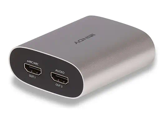 LINDY 4K60 HDMI eARC Extractor - Lindy - Câble Audio - visuel 5