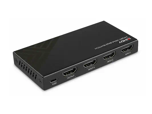 Lindy 38369 commutateur vidéo HDMI - Câble Audio - visuel 2