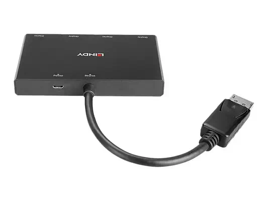 LINDY 4 Port DisplayPort 1.2 MST Hub - Lindy - Câble Audio - visuel 4
