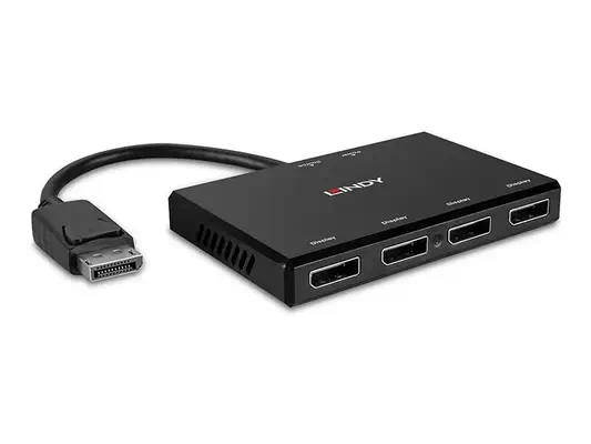 LINDY 4 Port DisplayPort 1.2 MST Hub - Lindy - Câble Audio - visuel 5
