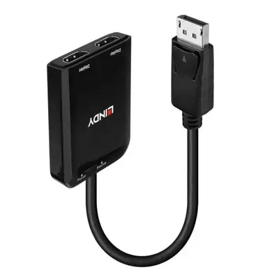 Revendeur officiel Câble Audio LINDY DisplayPort to 2 Port HDMI MST Hub