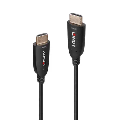 LINDY 40m Fibre Optic Hybrid HDMI 8K60 Cable - Lindy - Câble Audio - visuel 1