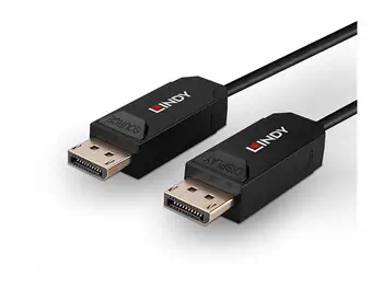 LINDY 30m Fibre Optic Hybrid DP 2.0 UHBR10 Cable avis