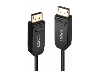 LINDY 50m Fibre Optic Hybrid DP 2.0 UHBR10 Cable garantie