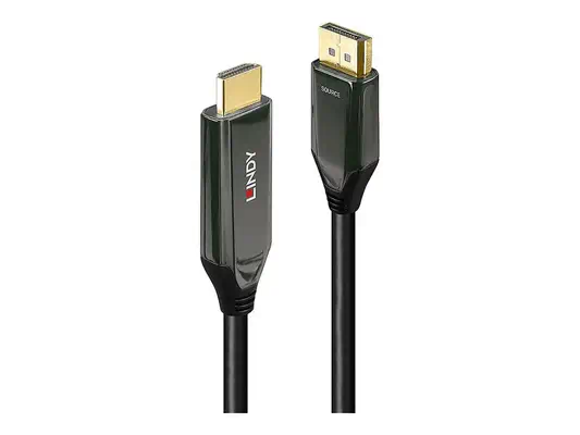 LINDY 1m Active DisplayPort 1.4 to HDMI 8K60 Cable - Lindy - Câble Audio - visuel 4