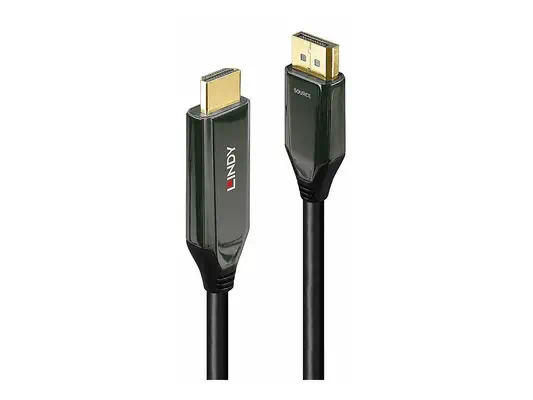 LINDY 3m Active DisplayPort 1.4 to HDMI 8K60 Cable - Lindy - Câble Audio - visuel 2