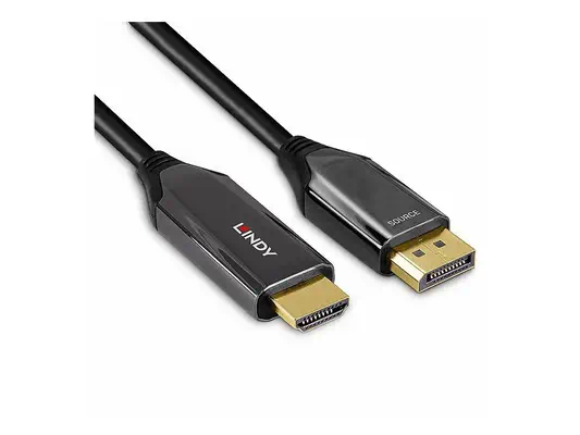 LINDY 3m Active DisplayPort 1.4 to HDMI 8K60 Cable - Lindy - Câble Audio - visuel 1