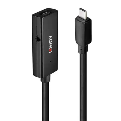 Revendeur officiel Câble Audio LINDY 5m USB 3.2 Gen 1 C/C Active Extension