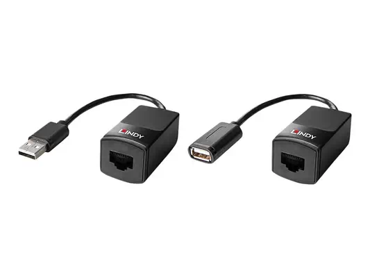 LINDY 60m USB 1.1 Cat.6 Extender Basic - Lindy - Câble USB - visuel 2