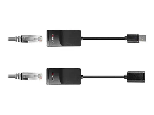 LINDY 60m USB 1.1 Cat.6 Extender Basic - Lindy - Câble USB - visuel 1