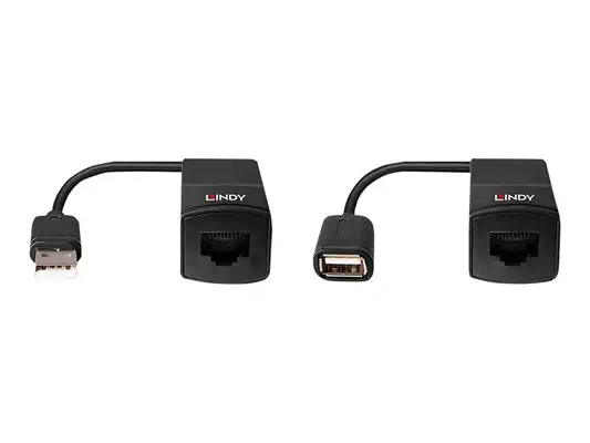 LINDY 60m USB 1.1 Cat.6 Extender Basic - Lindy - Câble USB - visuel 4