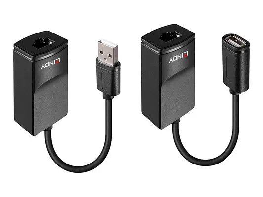LINDY 60m USB 1.1 Cat.6 Extender Basic - Lindy - Câble USB - visuel 5
