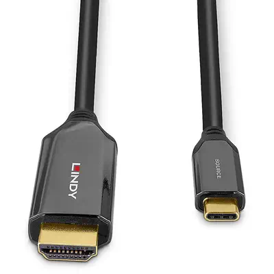 LINDY 2m USB Type C to HDMI 8K60 Adapter Cable - Lindy - Câble Audio - visuel 4
