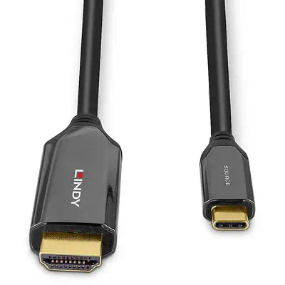 Lindy Câble adaptateur USB Type C vers HDMI 8K60, 3m - Connectique - visuel 4