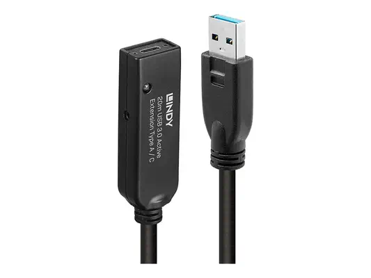 LINDY 20m USB 3.0 Active Extension Type A to C - Lindy - Câble USB - visuel 3