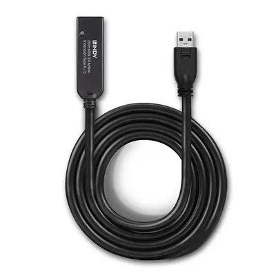 LINDY 20m USB 3.0 Active Extension Type A Lindy - visuel 1 - hello RSE - Construction de haute qualité