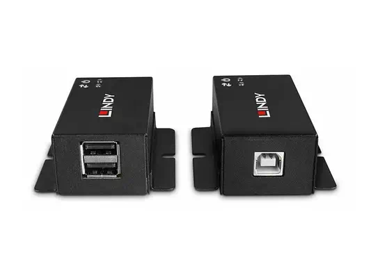 LINDY 50m 2 Port USB 2.0 Cat. 6 Extender - Lindy - Câble Audio - visuel 3