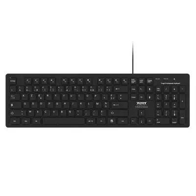 Port Designs 900752-US clavier Universel USB QWERTY Anglais américain Noir - Clavier - visuel 1