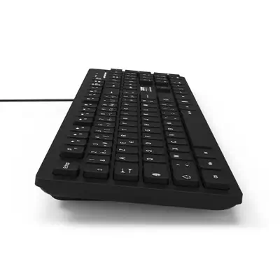 Port Designs 900752-US clavier Universel USB QWERTY Anglais américain Noir - Clavier - visuel 3