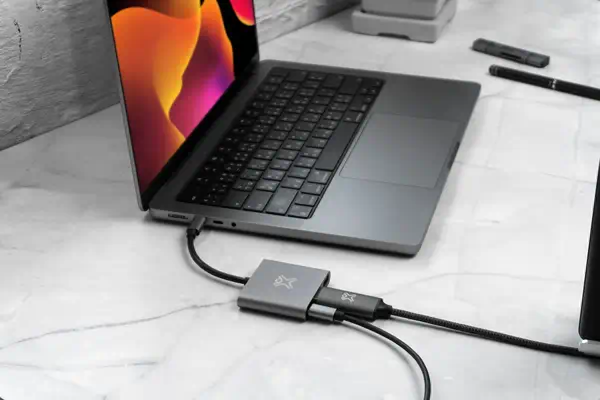 XtremeMac XWH-HUB3-13 station d'accueil Avec fil USB Type-C Argent - Station d'accueil pour portable - visuel 3