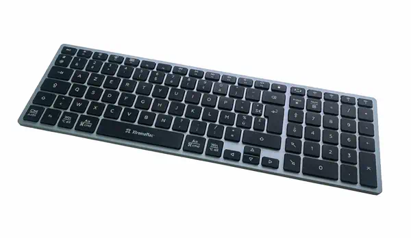 XtremeMac XWH-BTK-13 clavier Maison USB AZERTY Français Aluminium - Clavier - visuel 2