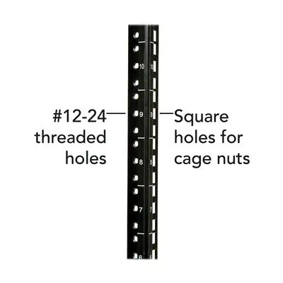 Tripp Lite SRW6UG étagère Rack monté sur le mur Noir - Rack et Armoire - visuel 3