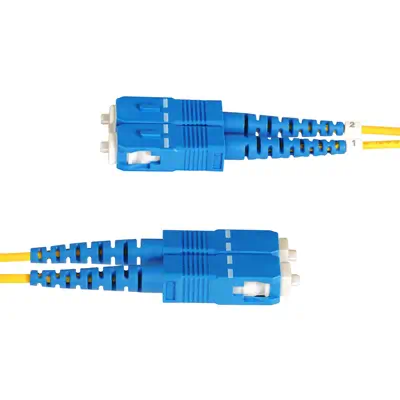 StarTech Câble Fibre Optique de 1m Duplex Monomode LC - Câble RJ et Fibre optique - visuel 4