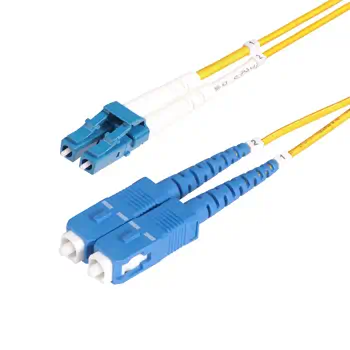 Achat Câble RJ et Fibre optique StarTech.com Câble Fibre Optique de 10m Duplex Monomode LC vers SC(UPC) OS2, 9/125µm, 10G, Cordon Fibre Optique, Insensible à la Courbure, Faible Perte d'Insertion, Cordon Patch Fibre LSZH