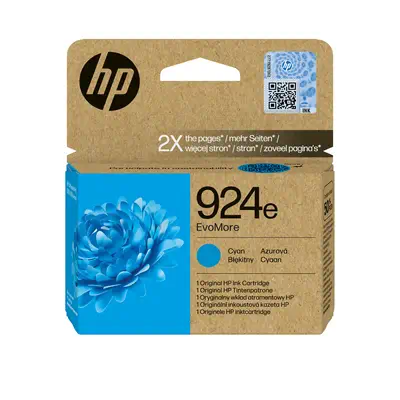 HP 924e Cartouche d’encre authentique Cyan EvoMore - Cartouches d'encre - visuel 2