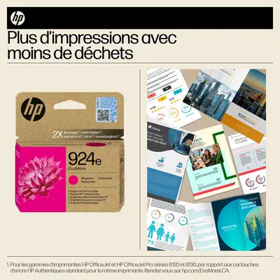 HP 924e Cartouche d’encre authentique Magenta EvoMore - Cartouches d'encre - visuel 3