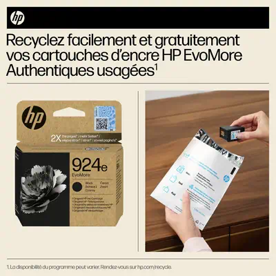 HP 924e Cartouche d’encre authentique Noir EvoMore - Cartouches d'encre - visuel 6