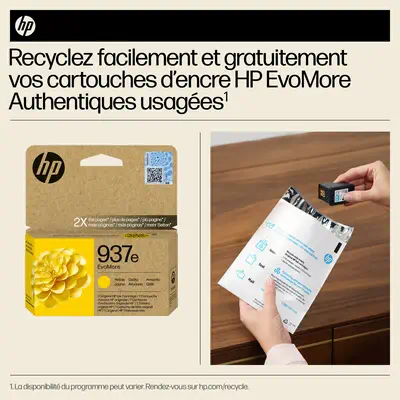 HP 937e Cartouche d’encre authentique Jaune EvoMore - Cartouches d'encre - visuel 5