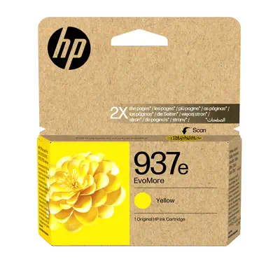 HP 937e Cartouche d’encre authentique Jaune EvoMore - Cartouches d'encre - visuel 1