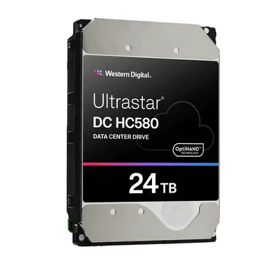 Western Digital Ultrastar DC HC580 disque dur 24 Western Digital - visuel 1 - hello RSE - Technologie de stockage avancée