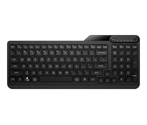 HP INC. clavier Universel RF sans fil + Bluetooth Noir - Clavier - visuel 7