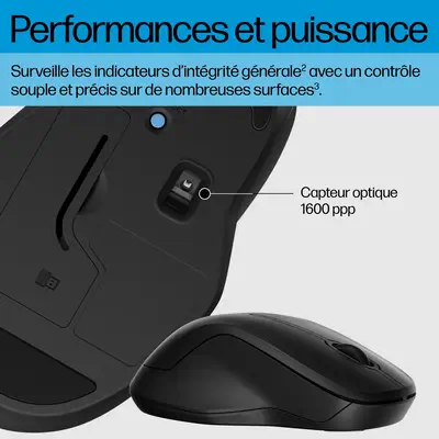 HP 255 Dual Wireless Mouse - Souris - visuel 6