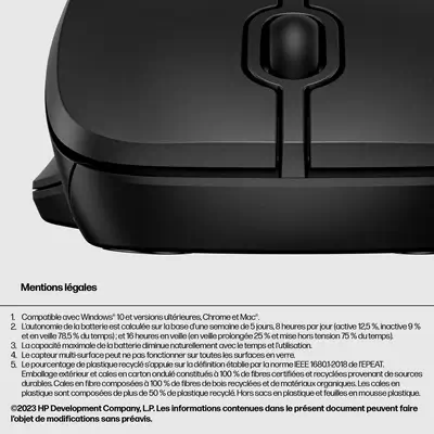 HP 255 Dual Wireless Mouse - Souris - visuel 7