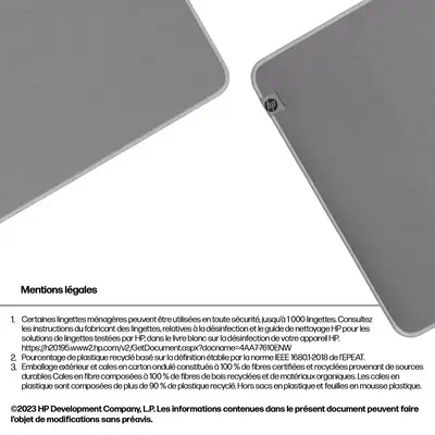 Tapis de bureau désinfectable HP 205 - Produit ergonomique - visuel 6