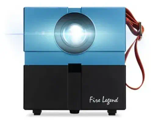 Acer AOPEN QH12a Projecteur à focale standard 135 ANSI lumens LED 720p (1280x720) Bleu - Vidéoprojecteur Professionnel - visuel 2