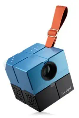 Acer AOPEN QH12a Projecteur à focale standard 135 ANSI lumens LED 720p (1280x720) Bleu - Vidéoprojecteur Professionnel - visuel 9