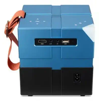 Acer AOPEN QH12a Projecteur à focale standard 135 ANSI lumens LED 720p (1280x720) Bleu - Vidéoprojecteur Professionnel - visuel 8