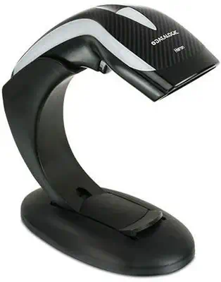 Datalogic Heron HD3130 Lecteur de code barre portable 1D CCD (dispositif à transfert de charge) Noir - Imprimante Laser - visuel 1