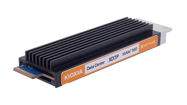Kioxia XD7P 7,68 To E1.S PCI Express 5.0 NVMe BiCS FLASH TLC - Disque dur SSD - visuel 3