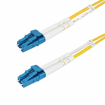 Achat Câble RJ et Fibre optique StarTech.com Câble Fibre Optique de 1m Duplex Monomode LC à LC (UPC) OS2, 9/125µm, 10G, Cordon Fibre Optique, Insensible à la Courbure, Faible Perte d'Insertion, Cordon Patch Fibre LSZH