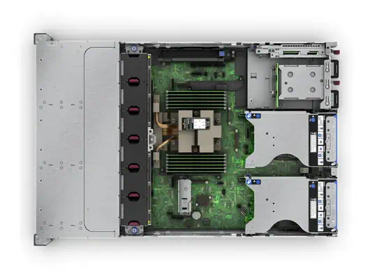 HPE ProLiant DL345 serveur AMD EPYC 9124 3 GHz 32 Go DDR5-SDRAM 1000 W - Serveur Tour - visuel 4