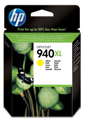 Achat HP 940XL High Yield Yellow Original Ink Cartridge sur hello RSE