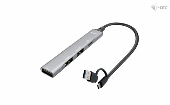 Achat Switchs et Hubs i-tec USB-C/USB-A Metal HUB 1x USB 3.0 + 3x USB 2.0 sur hello RSE
