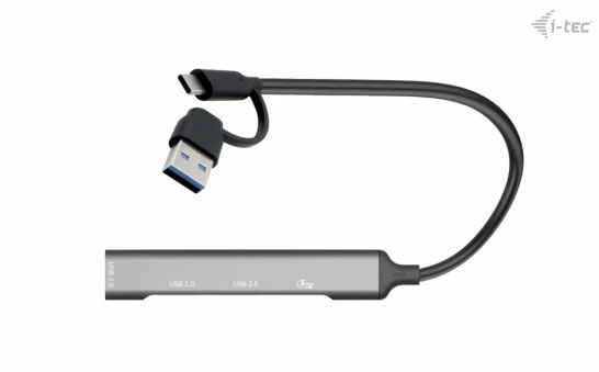Vente i-tec USB-C/USB-A Metal HUB 1x USB 3.0 + i-tec au meilleur prix - visuel 2