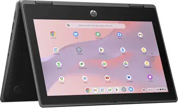 Avantages HP Chromebook Fortis x360 G5 Intel® N N100 29,5 cm (11.6") Écran tactile HD 8 Go LPDDR5x-SDRAM 64 Go